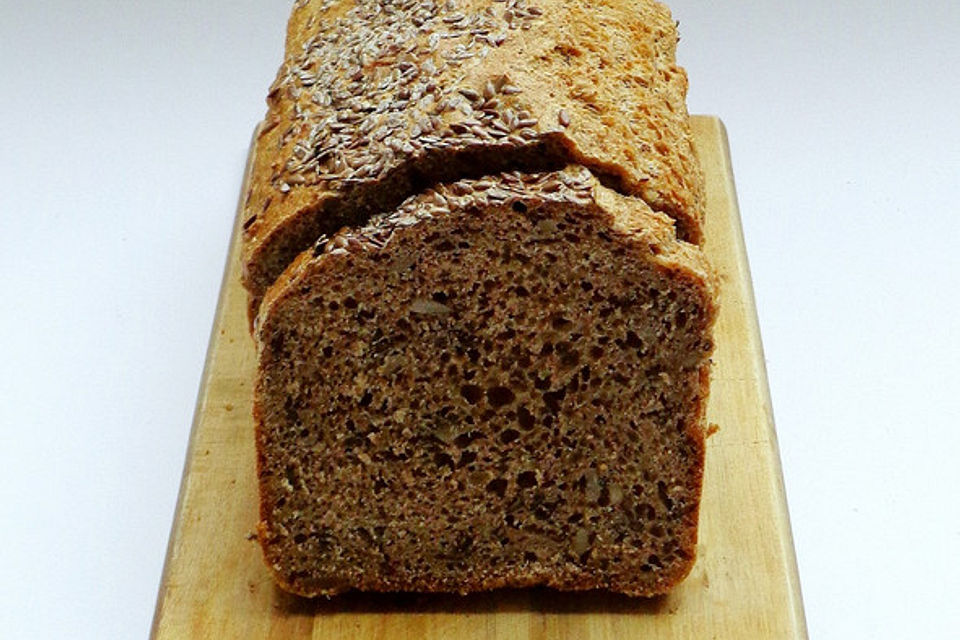 Vollkornbrot ohne Weizenmehl