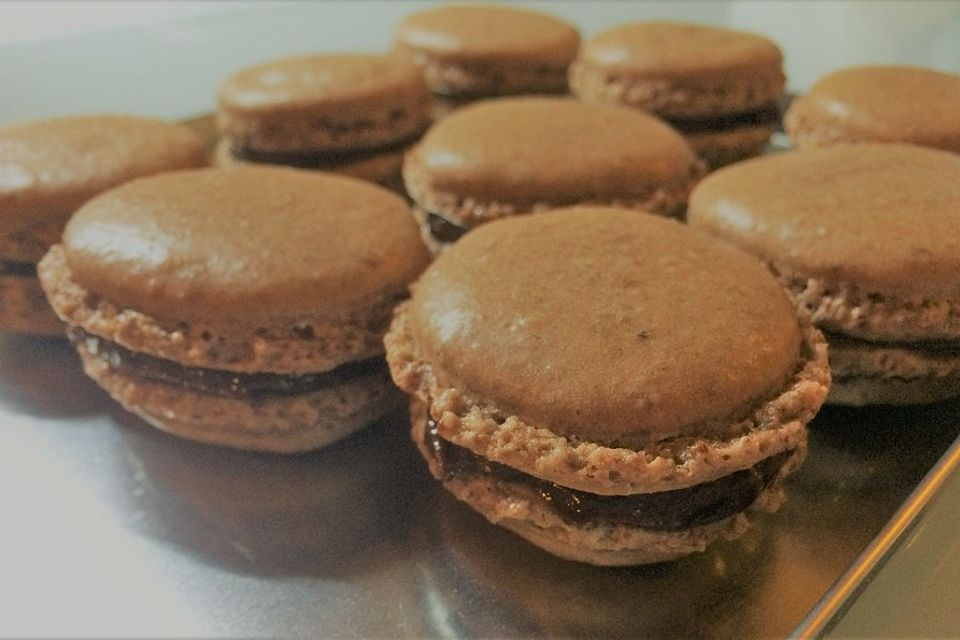 Schoko-Macarons