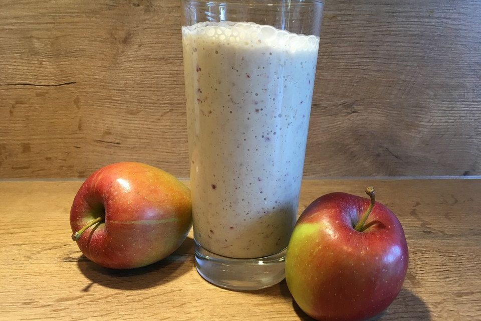 Apfel-Hafer-Smoothie