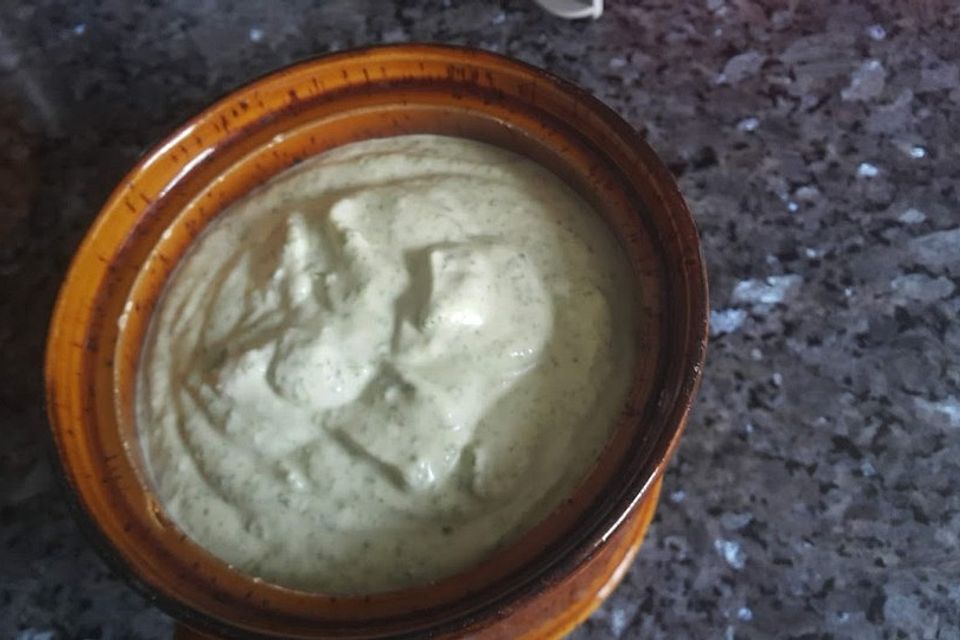 Limetten-Koriander Aioli