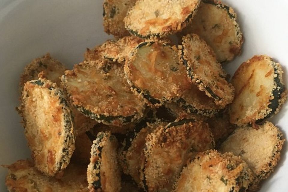 Zucchini-Parmesan-Chips