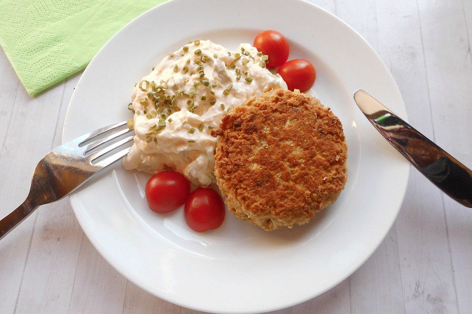 Haferflocken-Käse-Bratlinge