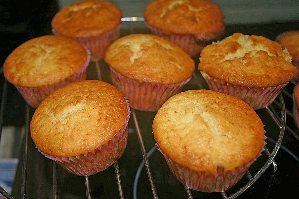 Vanillejoghurt - Muffins