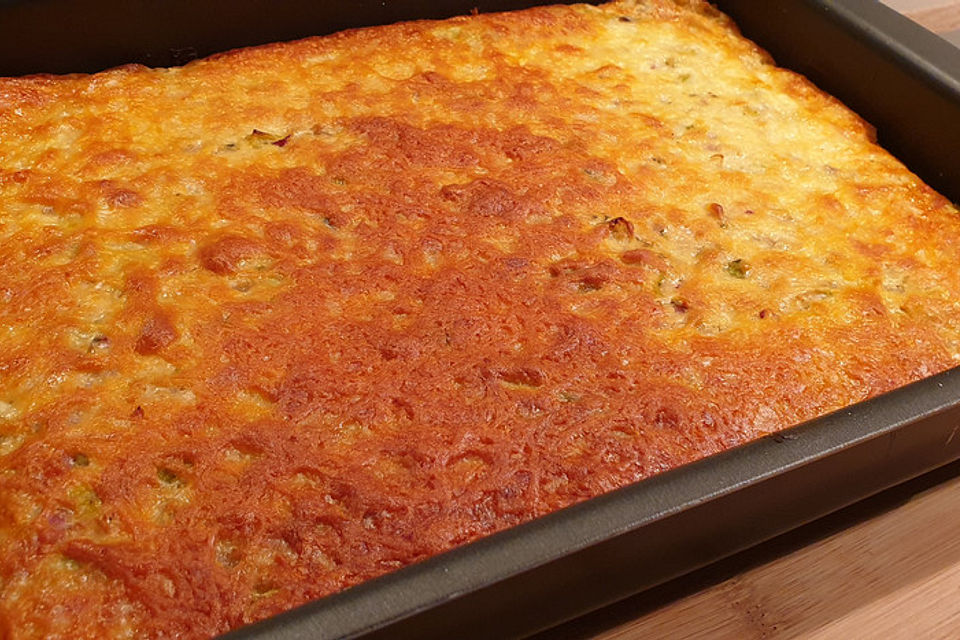 Lauchquiche mit Blätterteig