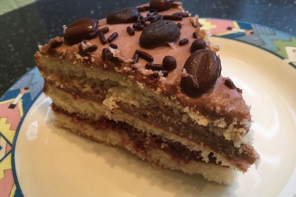 Schneller Schoko-Buttercreme-Kuchen