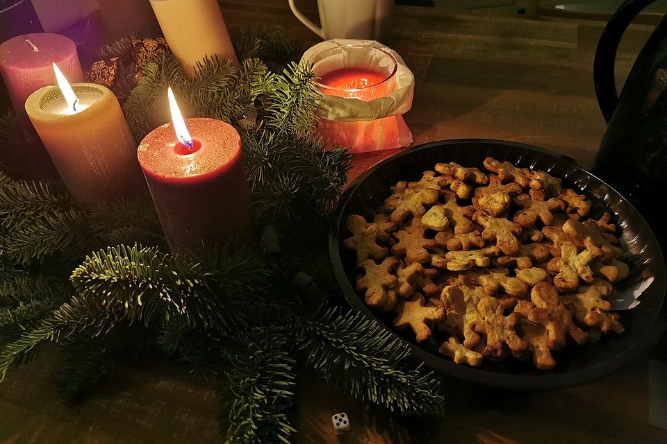 Zitronenkekse ohne Zucker