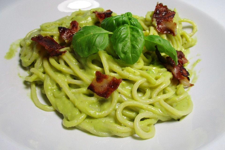 Avocado-Carbonara