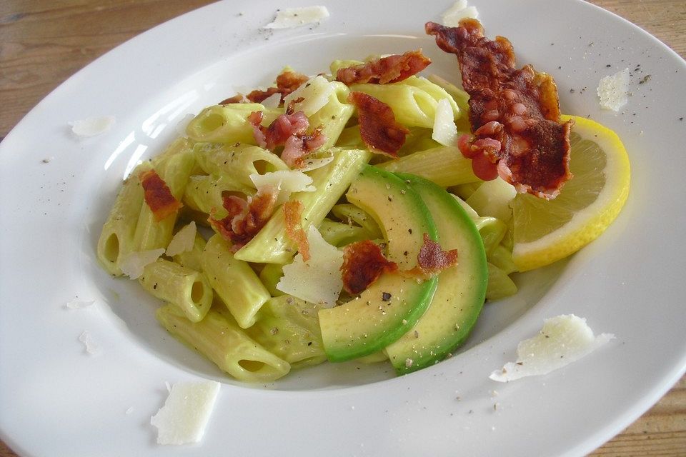 Avocado-Carbonara