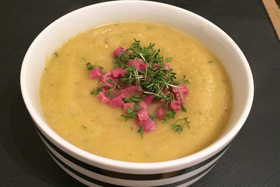 Topinambur-Pastinaken-Suppe