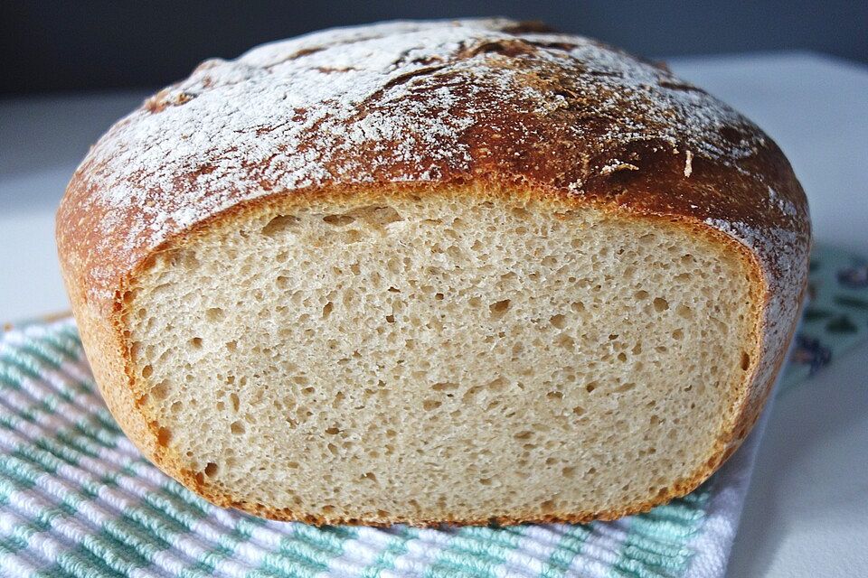 Brot mit Joghurtkruste