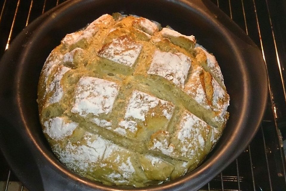 Brot mit Joghurtkruste