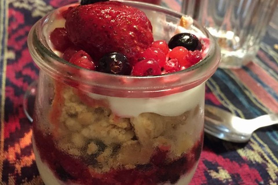 Himbeer-Cheesecake-Trifle