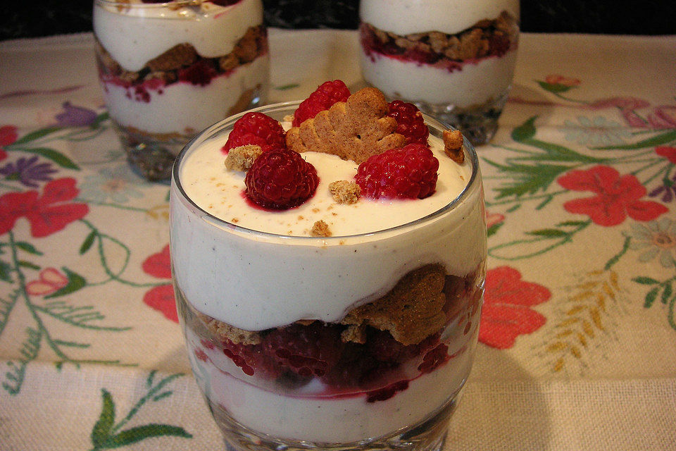 Himbeer-Cheesecake-Trifle