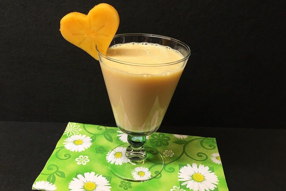 Kaki-Orangen-Smoothie