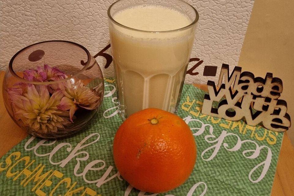 Kaki-Orangen-Smoothie