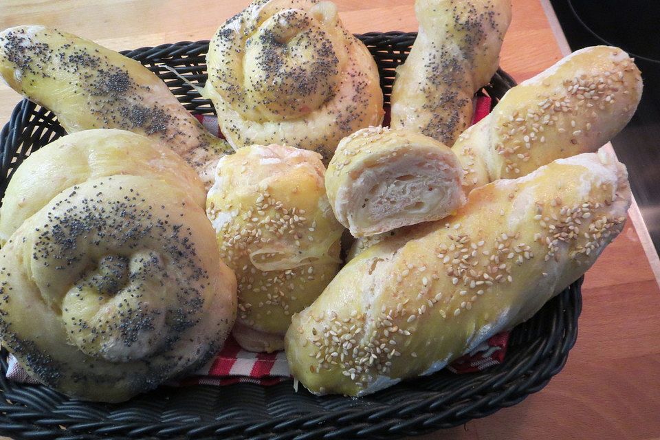 Schinken-Käse-Brötchen