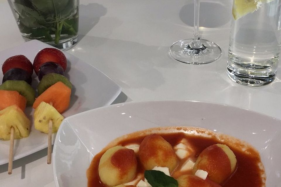 Tomatensauce mit Gemüse