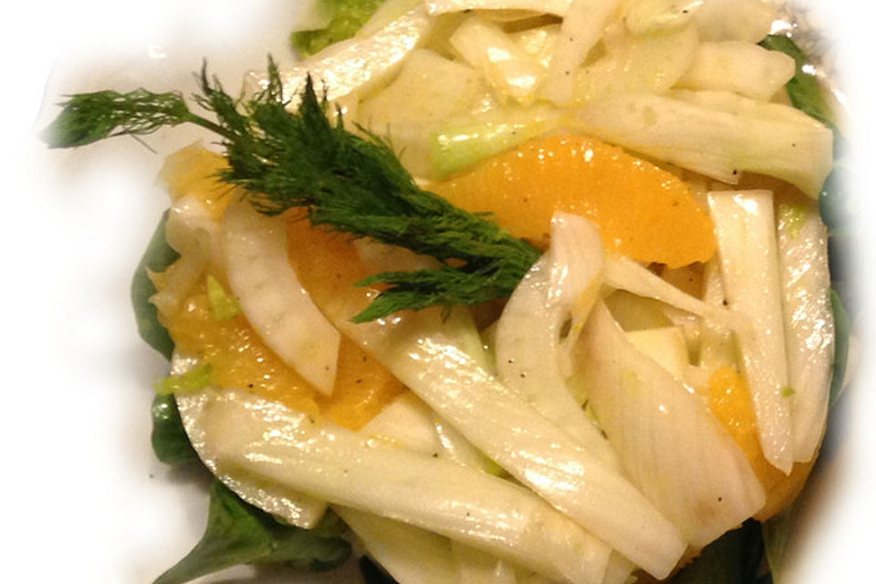 Fenchelsalat mit Orangen