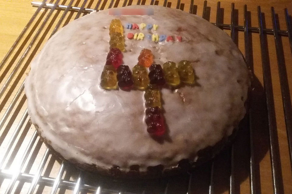 Schneller veganer Schokokuchen