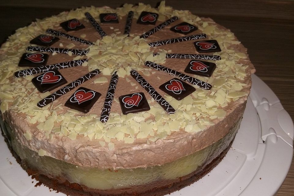 Birnen-Schoko-Torte