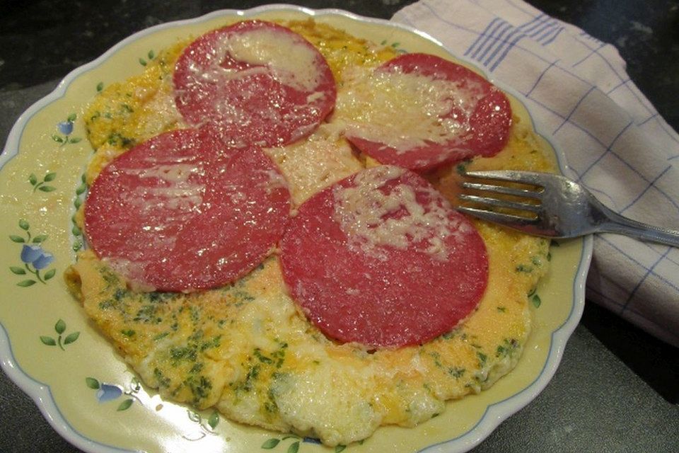 Omelett-Pizza