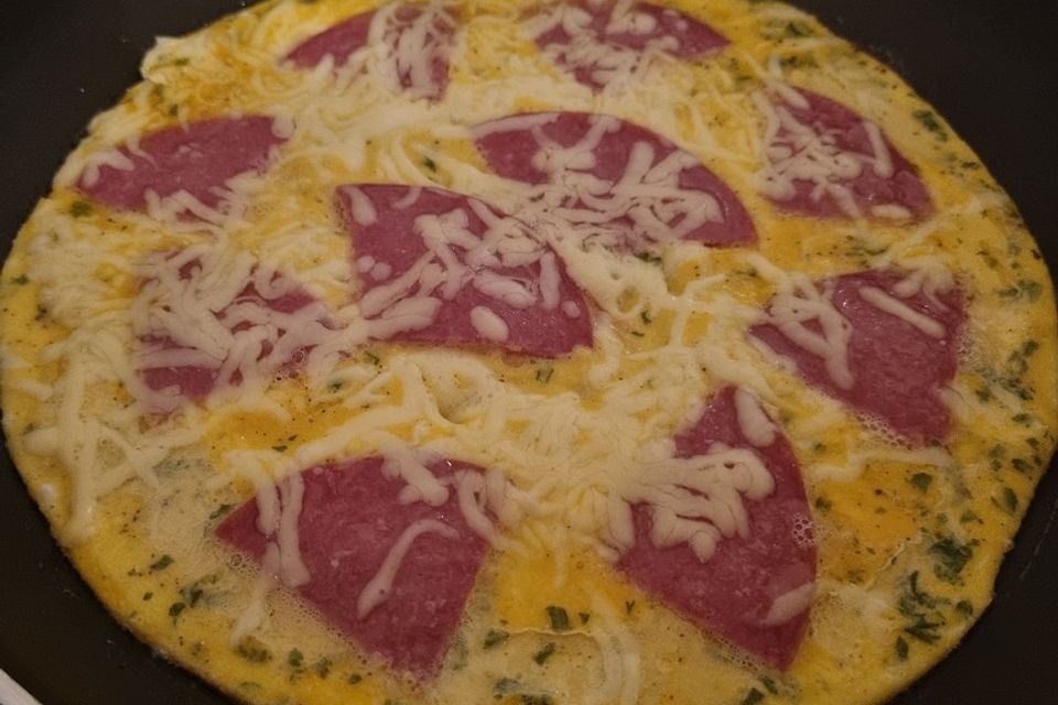 Omelett-Pizza