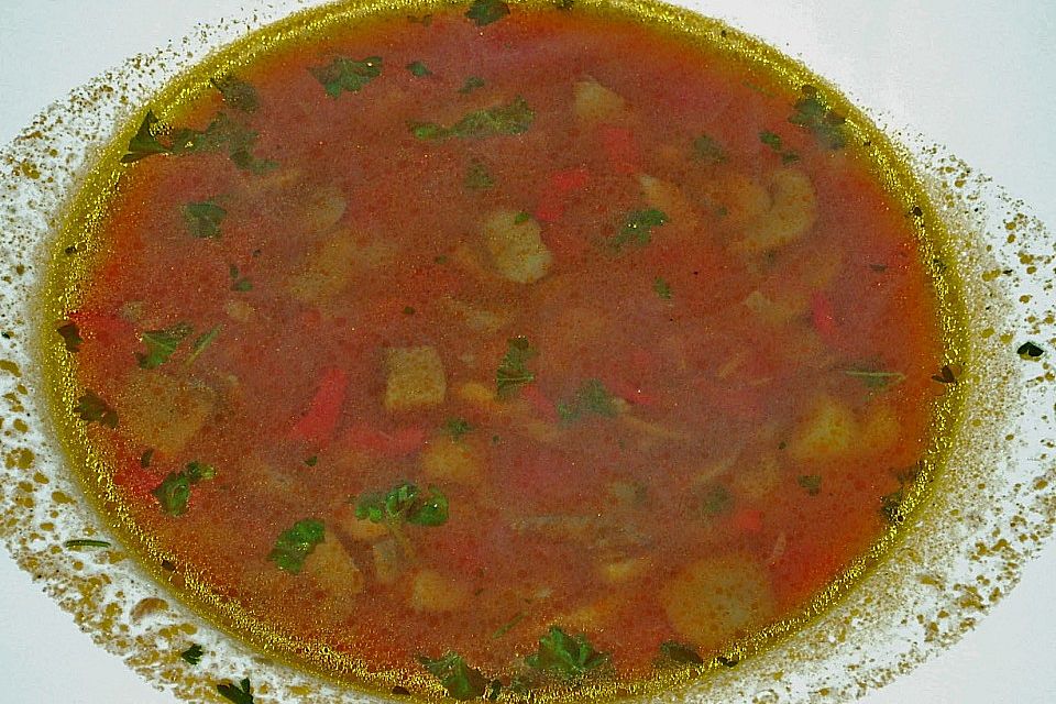 Sopa de hongos