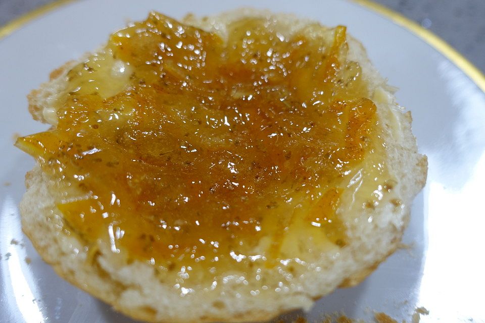 Zitronenmarmelade mit Fenchelpollen