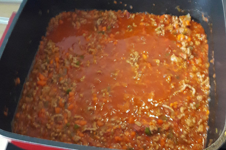 Bolognesesauce mit Sucuk