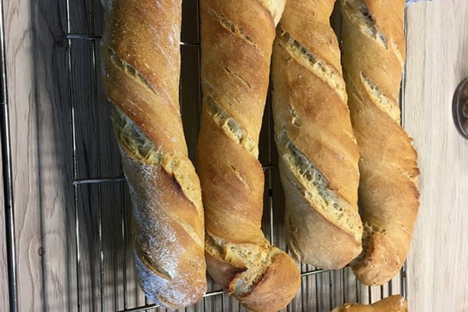 Gedrehtes Baguette