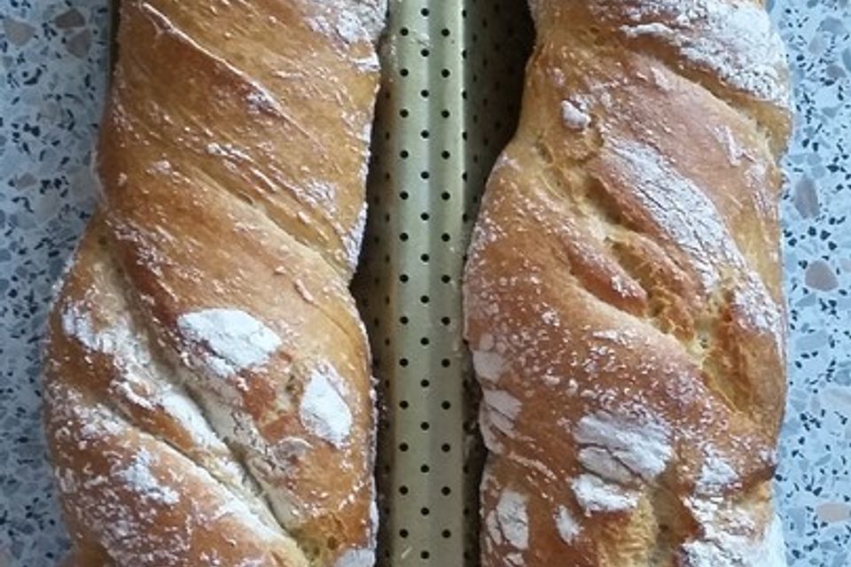 Gedrehtes Baguette