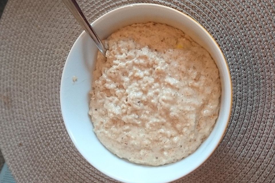 Apfel-Zimt-Porridge