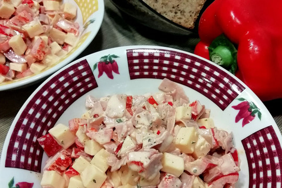 Paprika - Käse - Salat