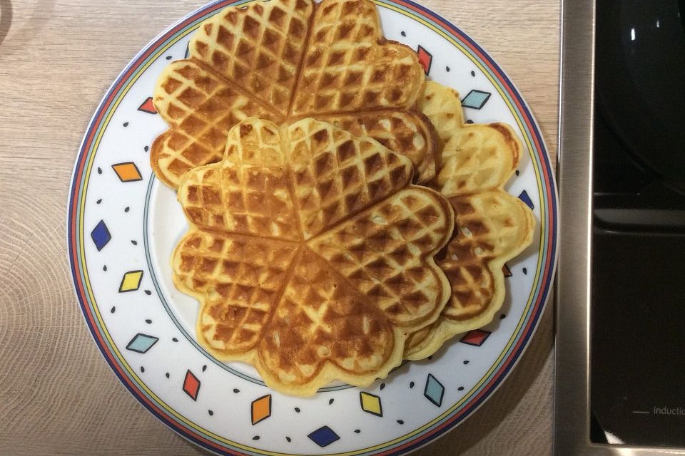 Milchmädchen-Waffeln