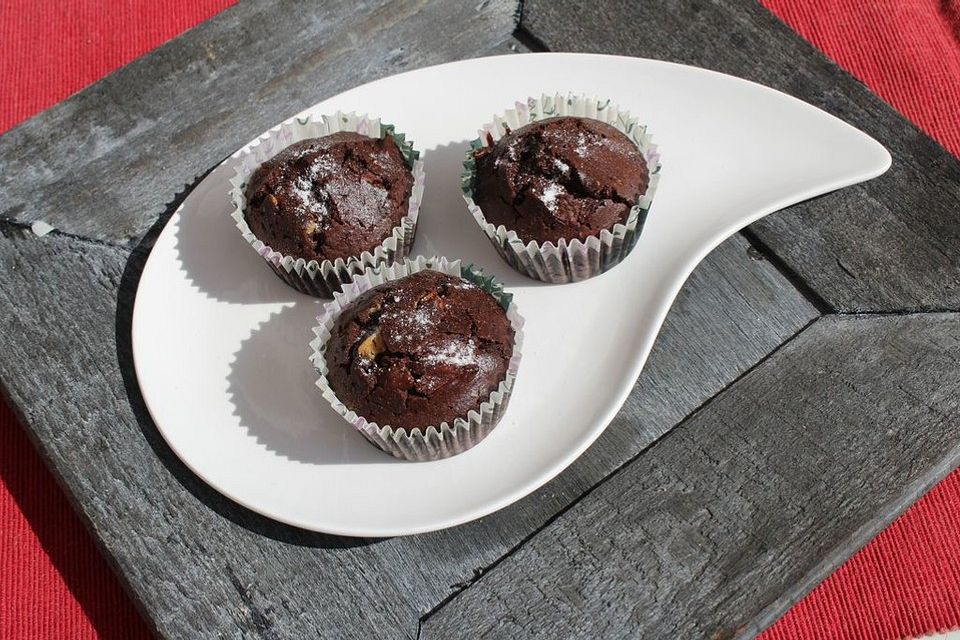 Triple Chocolate Muffins