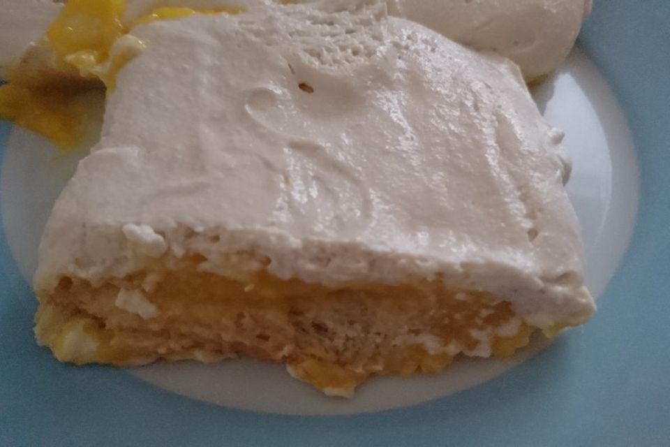 Veganes Mangofruchtmus-Tiramisu