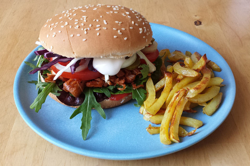 Jackfruit Burger