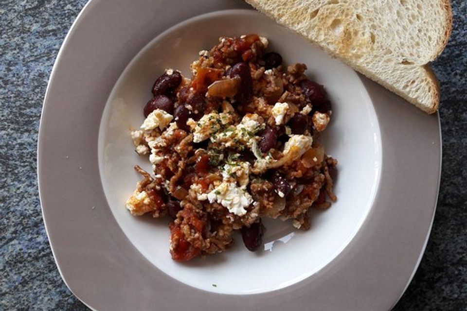 Hackfleisch-Bohnen-Topf