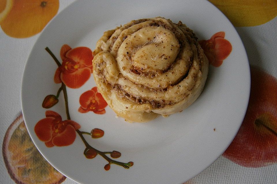 Schoko-Nuss-Schnecken