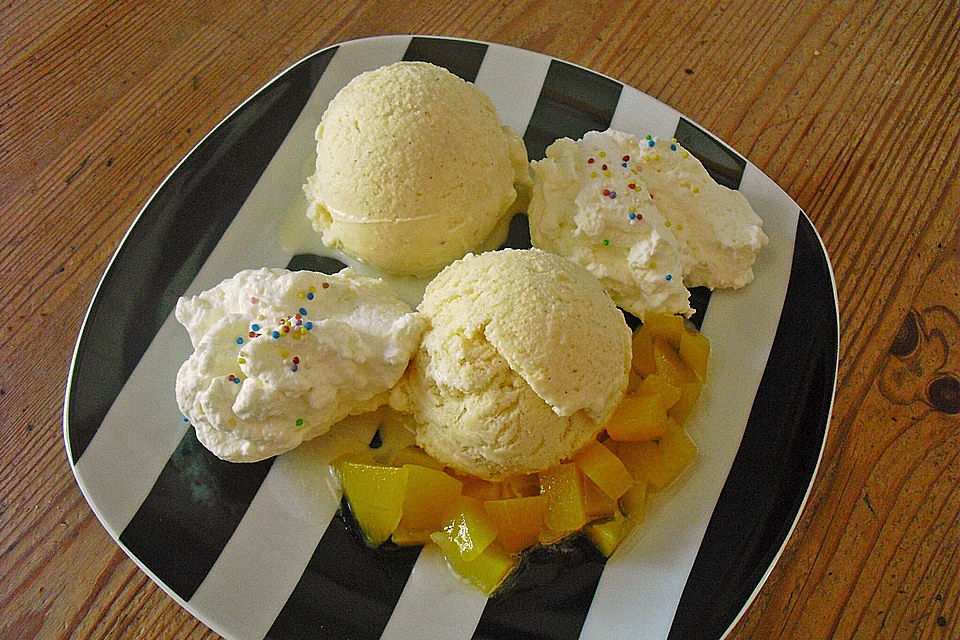 Honig - Vanille Eis