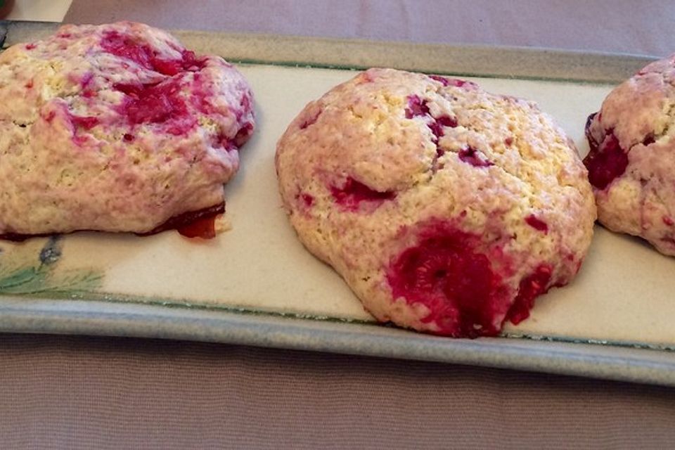 Himbeer-Scones