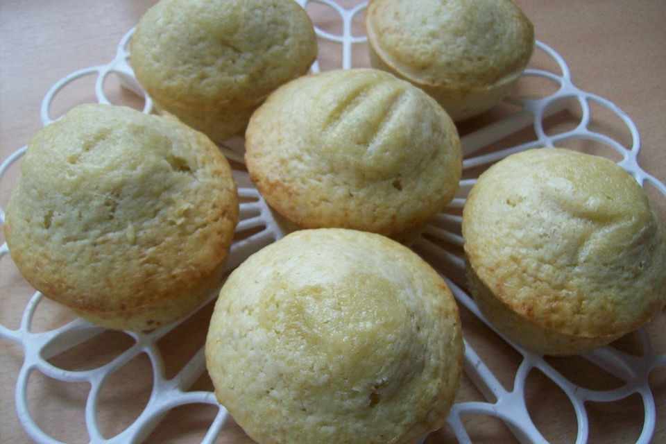 Bananen-Vanille-Muffins, Tassenrezept