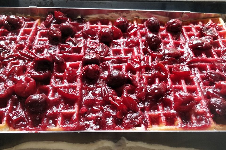 Waffelkuchen