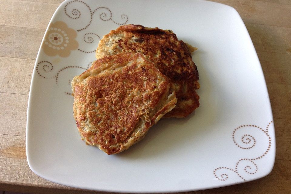 Heidelbeer-Pfannkuchen ohne Zucker