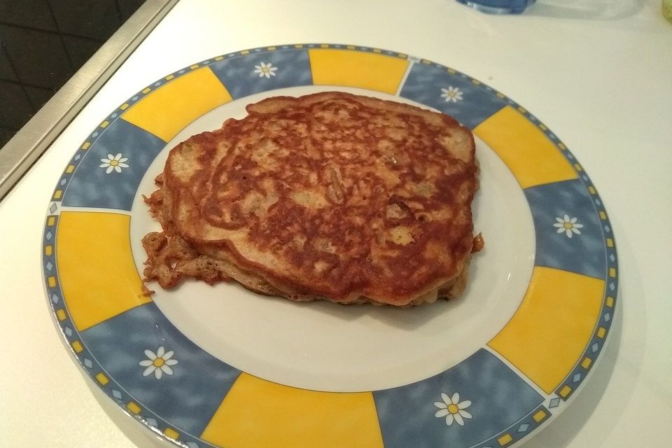 Heidelbeer-Pfannkuchen ohne Zucker