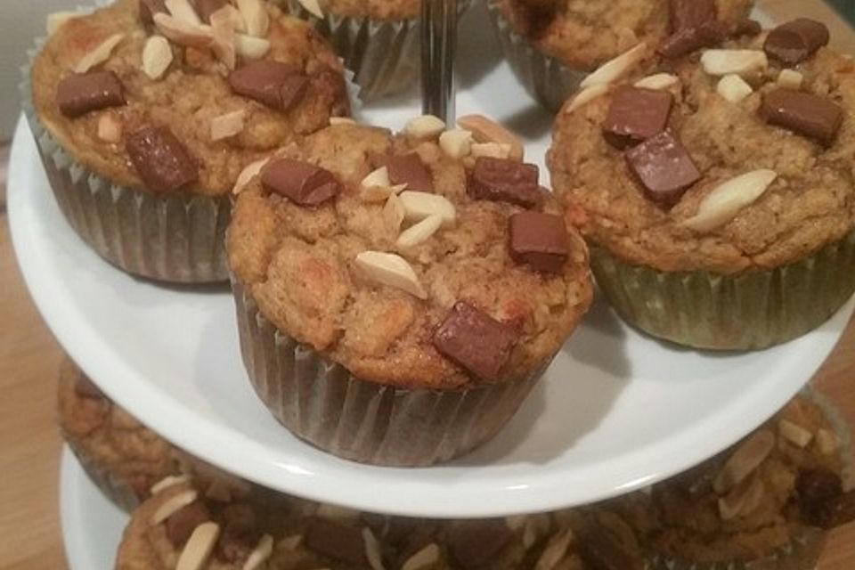 Chunkey Monkey Bananen-Muffins