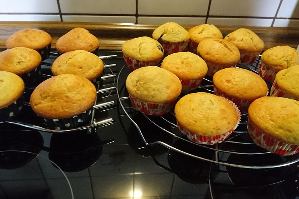 Brombeer-Frischkäse-Muffins