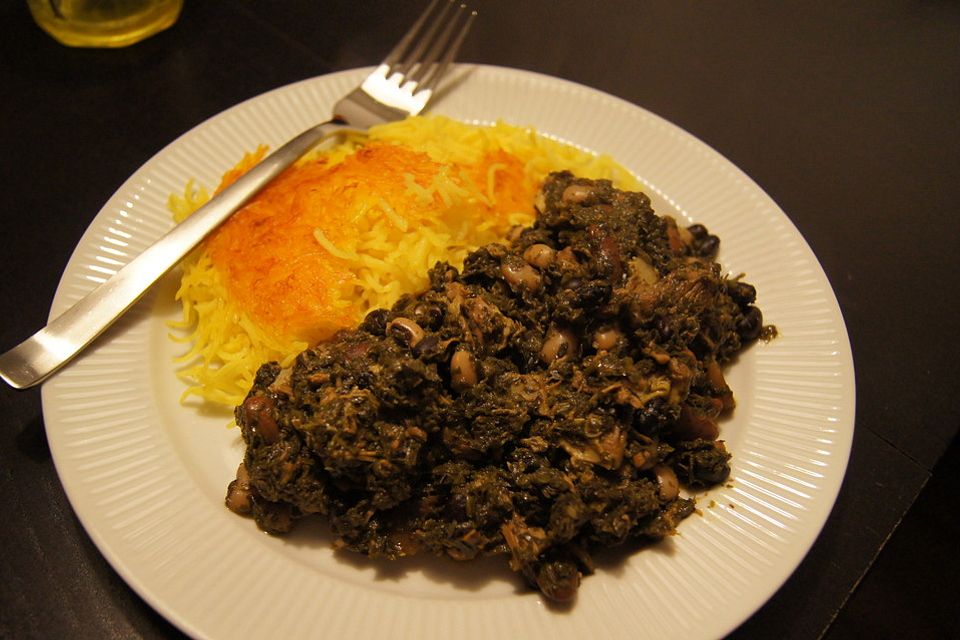 Khoresht - e - ghormeh sabzi