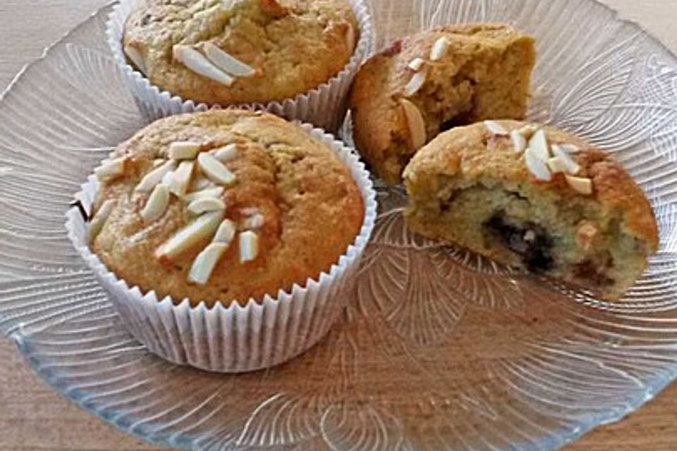 Bananen - Muffins