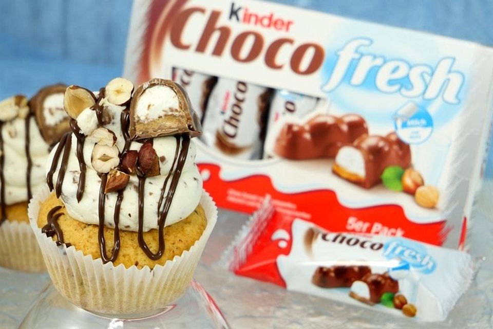 Kinder Choco Fresh Cupcakes